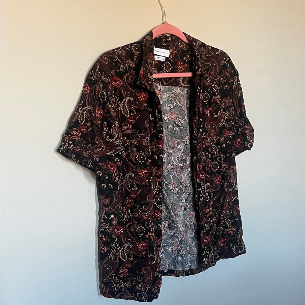 Urban Outfitters Paisley Button Up Shirt